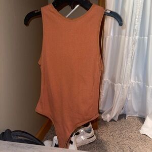 Burnt Orange Bodysuit